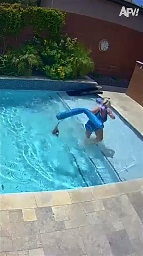 That duck's never going back to the pond! 🦆 #afv #animals #funny