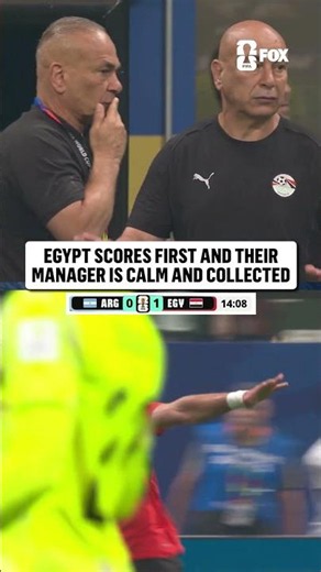 Hossam Hassan hit the "Calma Calma" after Egypt scored first against Argentina