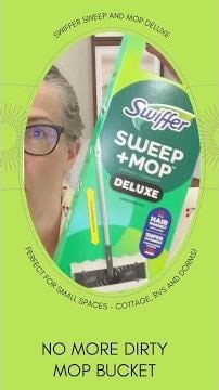Swiffer 2-in-1 Mop & Sweeper Upgrade after 25 Years