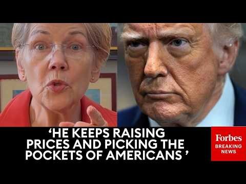 'The Trump Administration Owes You Money!': Warren Demands Trump Give Tariff Refunds To Consumers