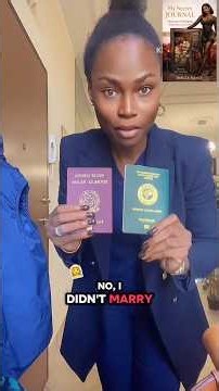 Marry for foreign passport #whiteman #greenscreen #passport