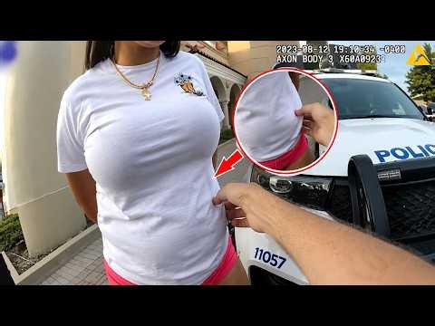 Florida Mall Shoplifting Bust | Police Bodycam Footage of 3 Women Detained