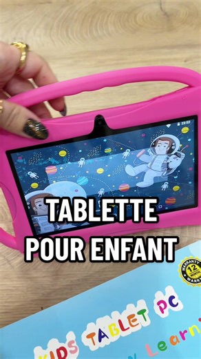 Cette tablette pour enfant de 7 pouces est géniale ! #tablette #enfant #android #tiktokfinds #ideecadeau