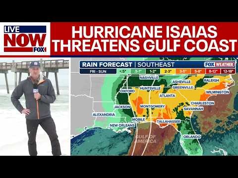 Dangerous hurricane threatens Gulf Coast