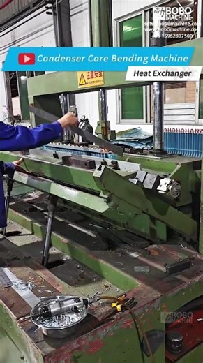 Air Conditioner Condenser Coil Core Bending Machine #machine