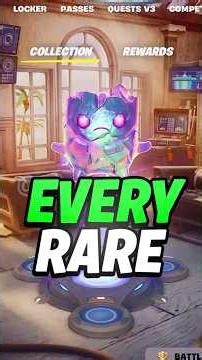 how to get EVERY *RARE* SPRITE in Fortnite!