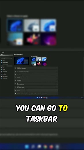 Move Windows 11 Taskbar Icons Left #Shorts