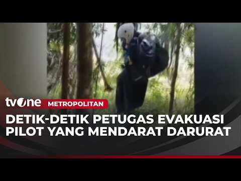 Insiden Pilot Mendarat Darurat di Event Paralayang | Metropolitan