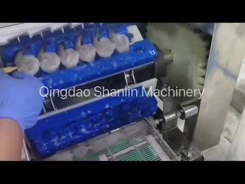Large Automatic Shrimp Skewer Machine, Labor Saving, High Yield, Ideal for Seafood Processing Plants