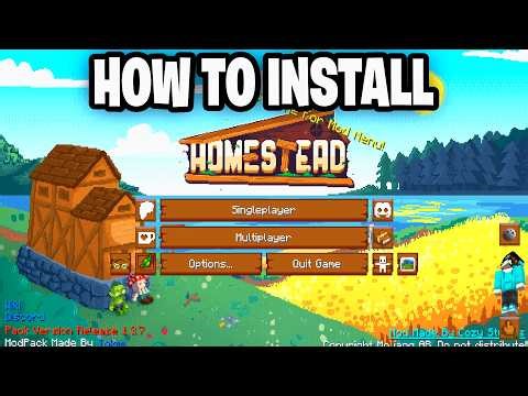 How To Download Homestead Modpack For Minecraft 2026! - Tutorial