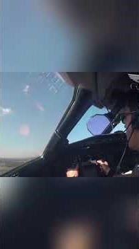 Cockpit View: Epic Airplane Takeoff & Speed Revealed! #shorts