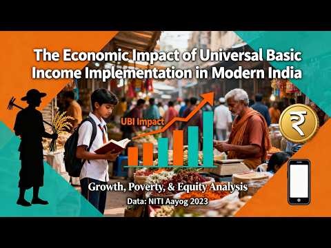 The Economic Impact of Universal Basic Income Implementation in India| Explainer Video Educational