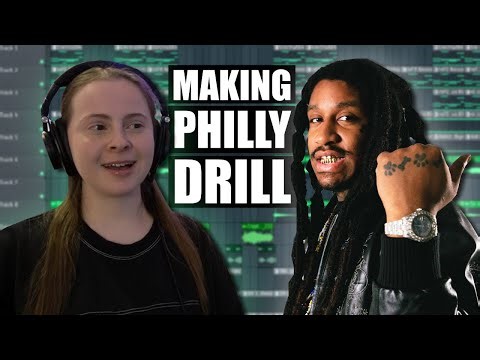 Making a DARK Philly Drill Beat For Skrilla!