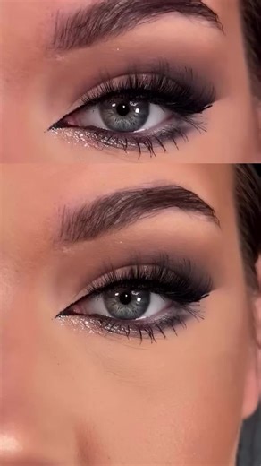 Easy Glam Smokey Eye Makeup Tutorial for Christmas