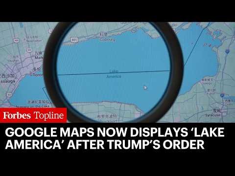 Google Maps Now Displays ‘Lake America’ After Trump’s Executive Order Amid U.S.-Canada Trade War