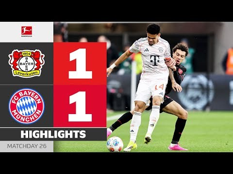 PURE DRAMA: TWO RED CARDS FOR BAYERN! | BAYER 04 LEVERKUSEN - FC BAYERN | Highlights | Bundesliga