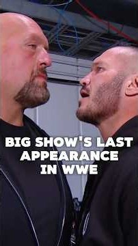 Every time Big Show disappeared from WWE and returned #wwe #wrestling #shorts
