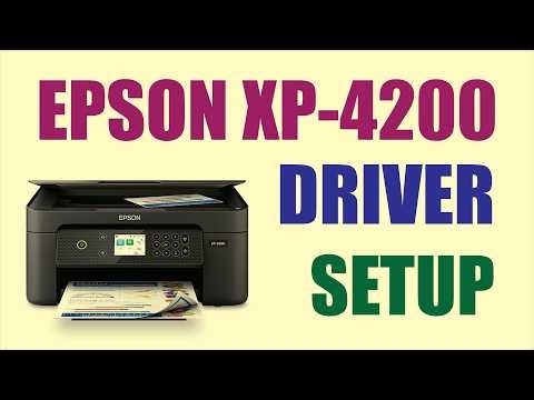 How to Setup Epson XP 4200 printer driver on a Windows 11