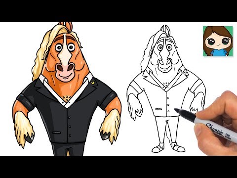 How to Draw Mayor Winddancer Horse | Zootopia 2