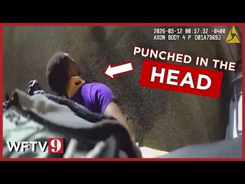 New video emerges showing Florida officer punching handcuffed man