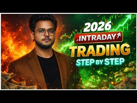 Intraday Trading For Beginners 2026 Step by Step| #nifty #banknifty #crypto #sensex #stockmarket