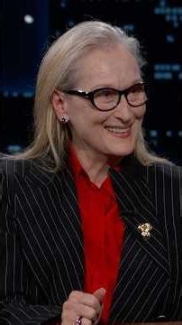 Meryl Streep on calling Lady Gaga to cast her in The Devil Wears Prada 2… #Kimmel