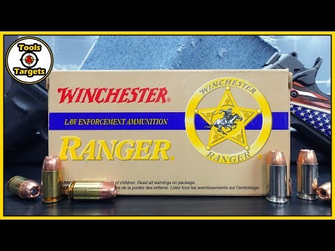 GAP vs ACP!...Winchester Ranger T-Series .45 GAP vs .45 ACP Self-Defense AMMO Ballistic Gel Test!