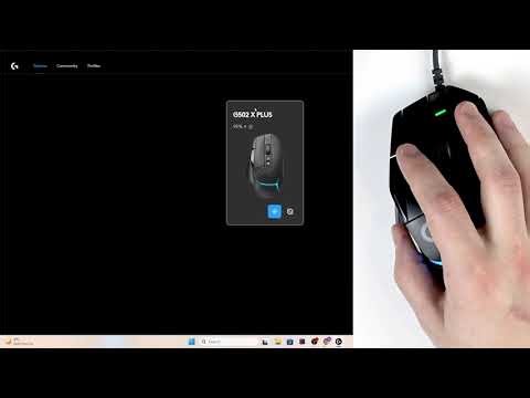 LOGITECH G502 X Plus: Syncing with Windows 11 Dynamic Lighting Control