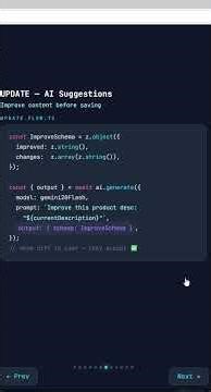 Your CRUD app just got smarter Add AI to Create, Read,Update & Delete — the right way #coding #js