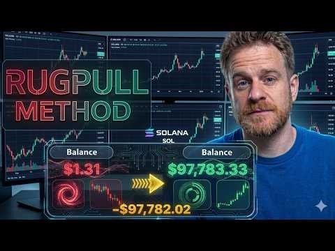Solana Rug Pull Method: Create Memecoins Instantly (Live Rug Pull Results)