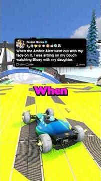 When the Amber Alert went out with my face on it, I was sitting on my couch watching Bluey.