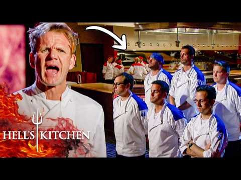 Chef Ramsay Kicks Out the Red Team as They Fail to Reach a Consensus | Hell's Kitchen