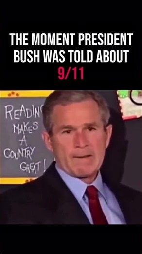 🇺🇸The Moment Bush Learned: America is Under Attack