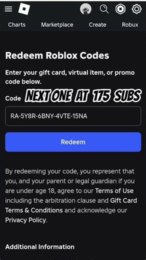 1,000 ROBUX CODE GIVEAWAY! 💸 (Watch to Claim!) #roblox#robux #giveaway