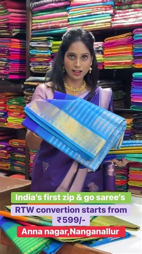 RTW convertion starts from ₹599 Zip & go convertion on 2+1 offe| sreesaisilks.in | sreesaisilks.in