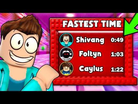 BREAKING THE WORLD RECORD IN +1 KEYBOARD ESCAPE ROBLOX !!