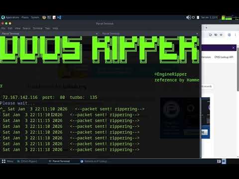 Distributed Denial of Service Attack Using DDOSRipper