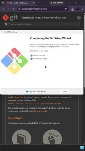 How to install Git on Windows 10 and Windows 11 in just 30 seconds! 🚀