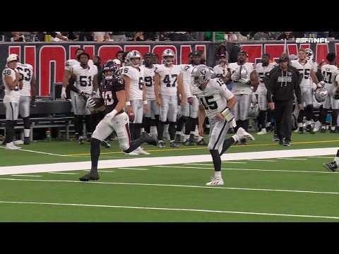 Wade Woodaz picks off Fernando Mendoza and takes it for 6!