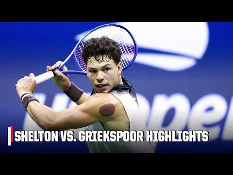 No. 8 Ben Shelton vs. Tallon Griekspoor | Full Match Highlights | 2026 US Open
