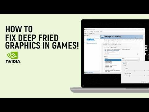 How to Fix Deep Fried Graphics in Games NVIDIA Graphic Card [easy]