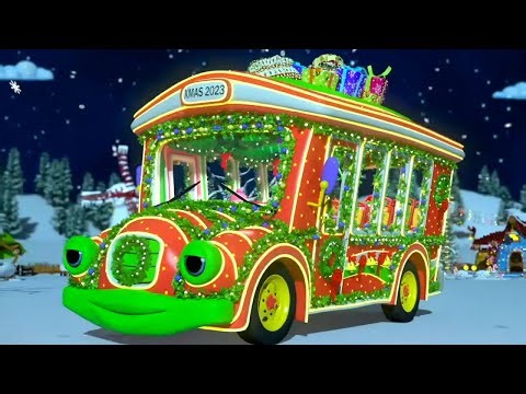 Christmas Wheels On The Bus, Xmas Rhymes & Kids Songs - Live