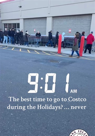 Optimal Holiday Shopping Times at Costco