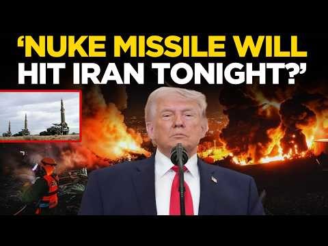 Iran US War LIVE: Trump Issues Massive ‘Tonight’ Warning to Iran | Iran Govt In Shock! | Watch