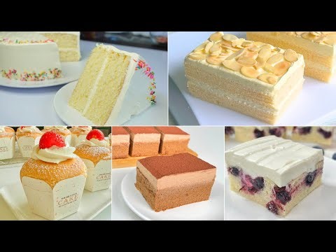 5 Soft & Fluffy Cake Recipes Compilation | Melt in Your Mouth!
