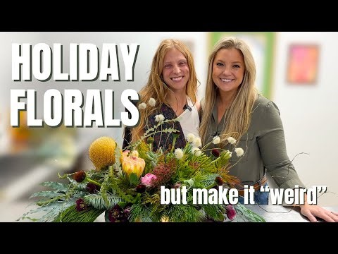 Floral Design with “Freaks” 🌿 A Holiday Workshop with Adrienne