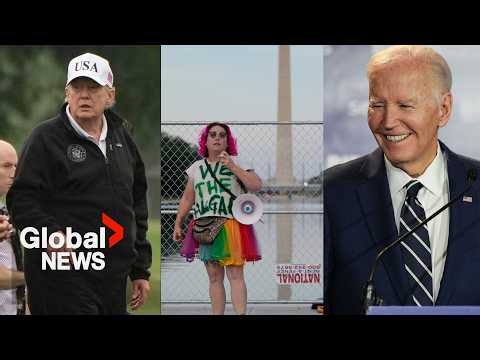 “What a loser”: Biden slams Trump, says he “hired his own pool guy to fix the Reflecting Pool”