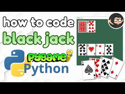 Code Black Jack in Python with Pygame