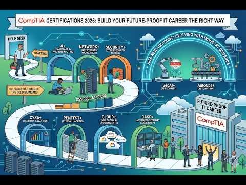 CompTIA Certifications 2026: Build Your Future-Proof IT Career the Right Way