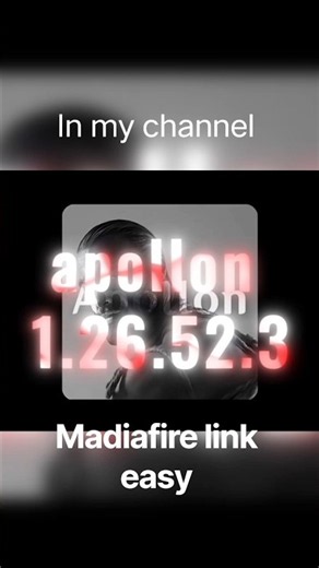 apollon cilent 1.26.52.3 is on my channel !